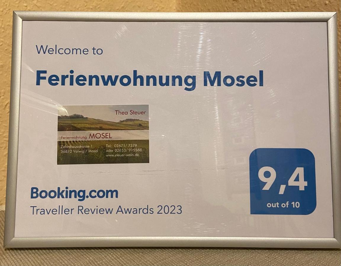 Ferienwohnung Mosel Valwig Exterior foto